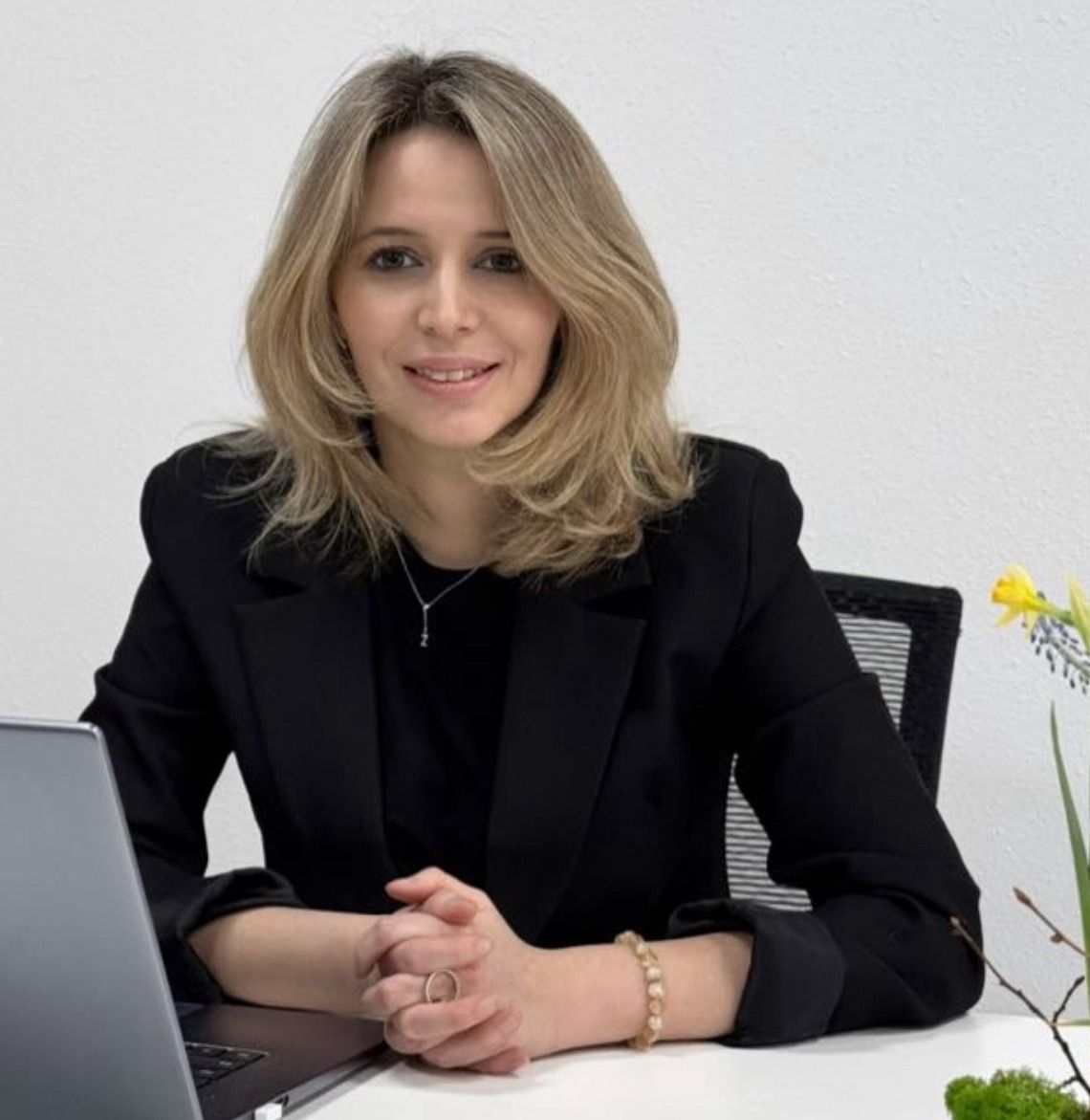 Яна Поздеева, руководитель агентства «Столица», в офисе